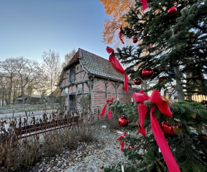Das Backhaus in Rethorn zur Weihnachtszeit