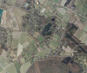 Luftbild von Rethorn und anliegenden Ortschaften aus dem Jahr 2011