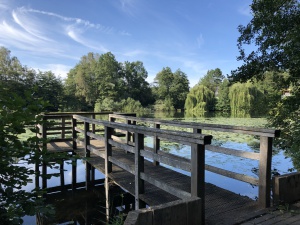 Der Kamerner See in Rethorn mit Steg