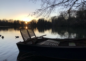 Boot auf dem Kamerner See in Rethorn