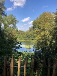 Der Kamerner See in Rethorn von der Aussichtsplattform gesehen