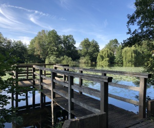 Der Kamerner See in Rethorn mit Steg